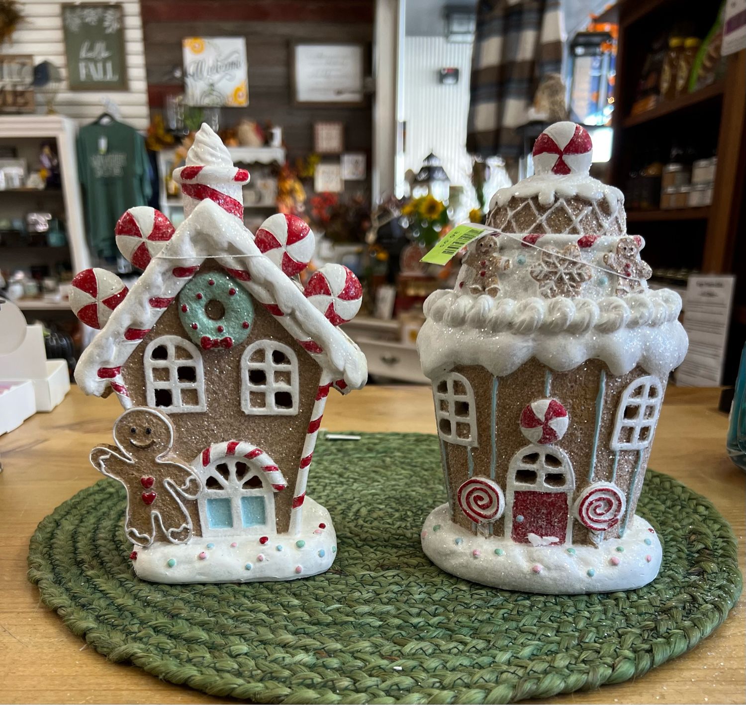 Gingerbread Lighted Houses