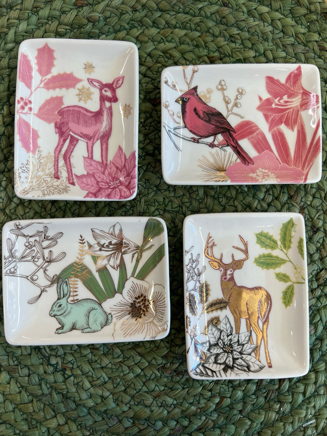 Flora & Fauna Treat Plates Flora & Fauna Treat Plates