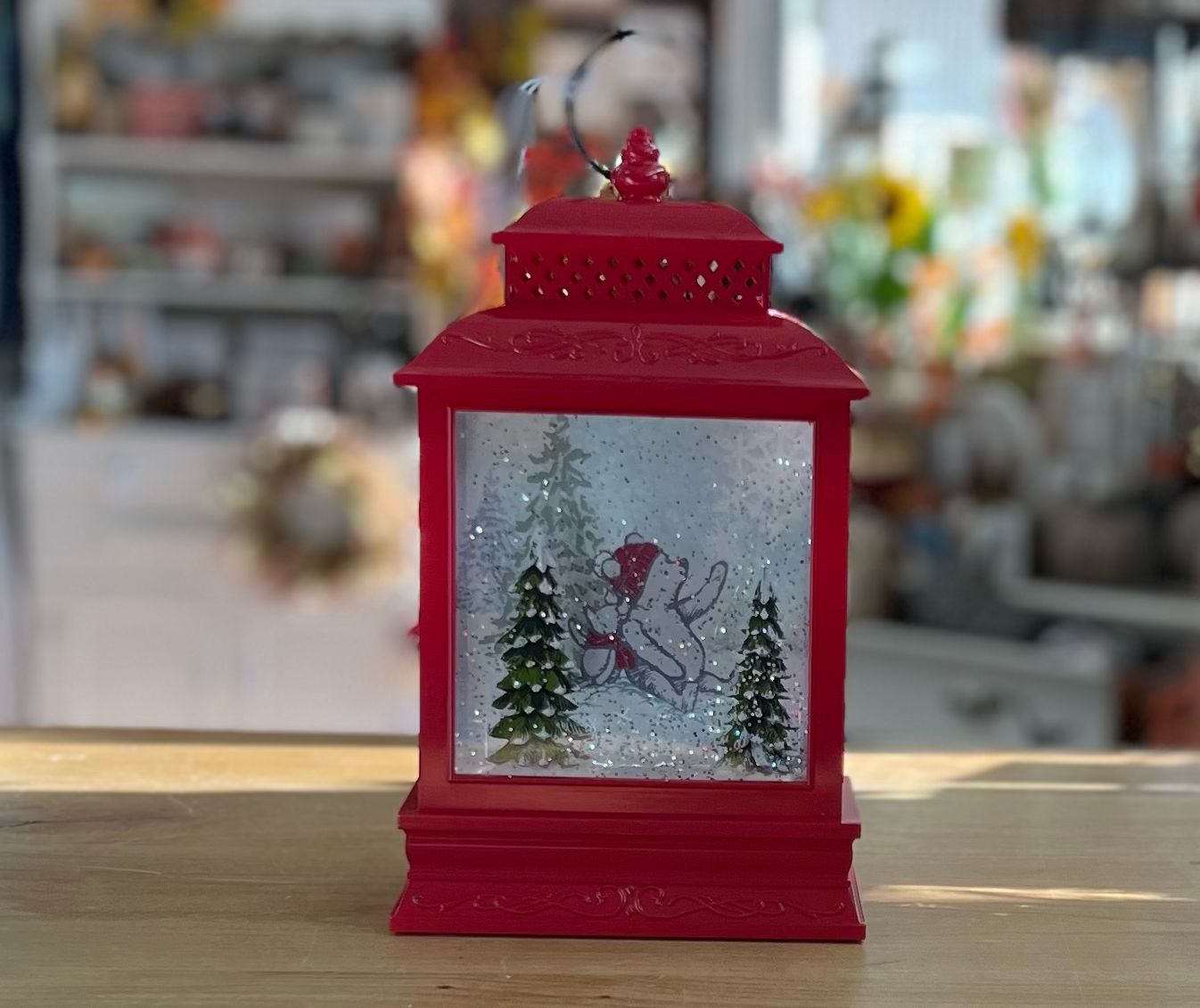 Musical &amp; Lighted Pooh &amp; Piglet Lantern