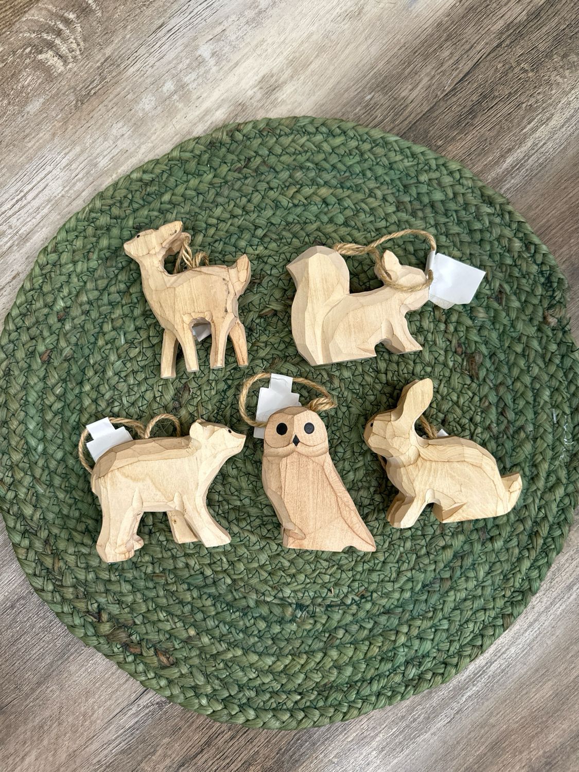 Hand-Carved Ornaments