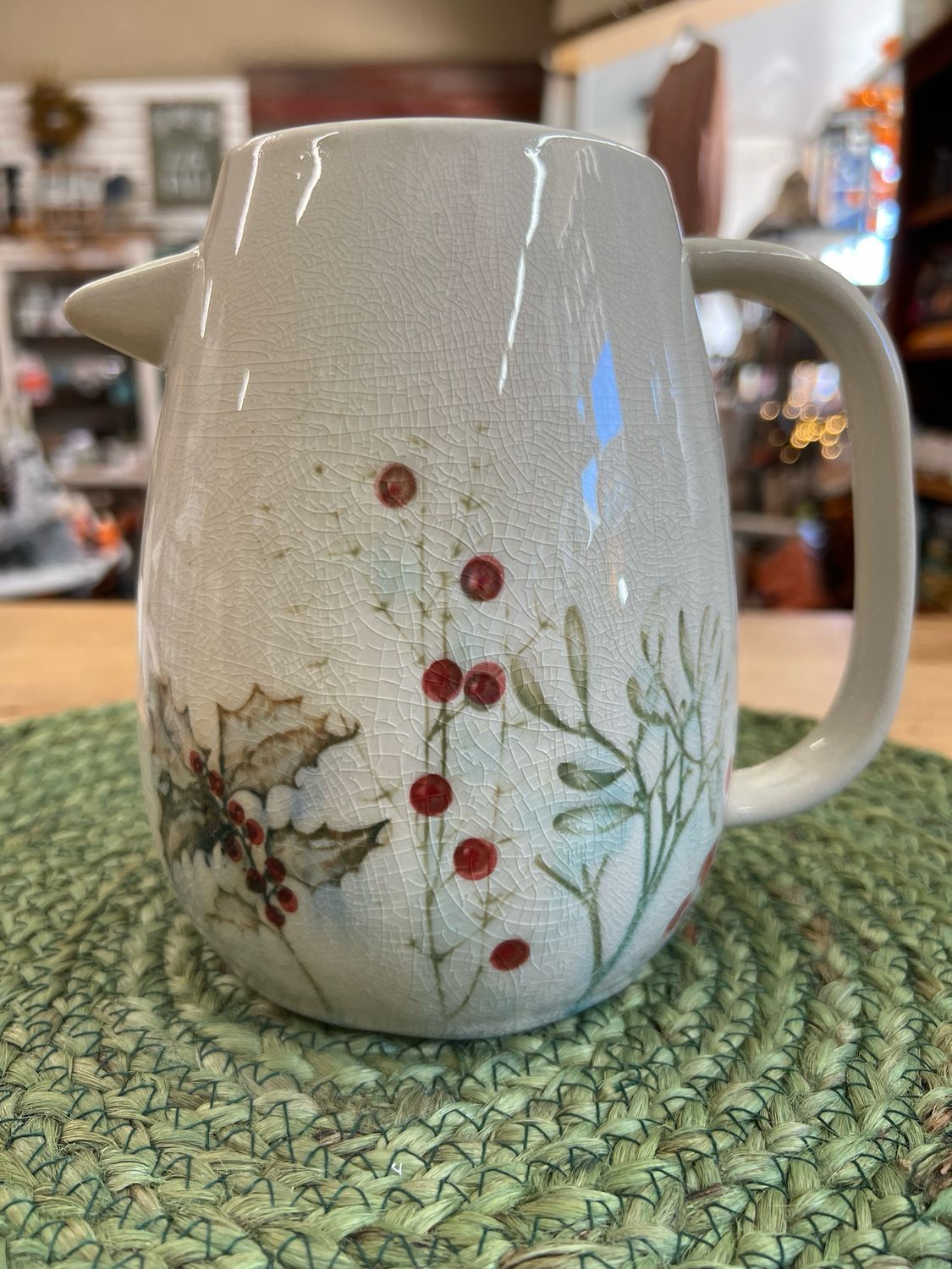 50oz Holly Botanical Pitcher