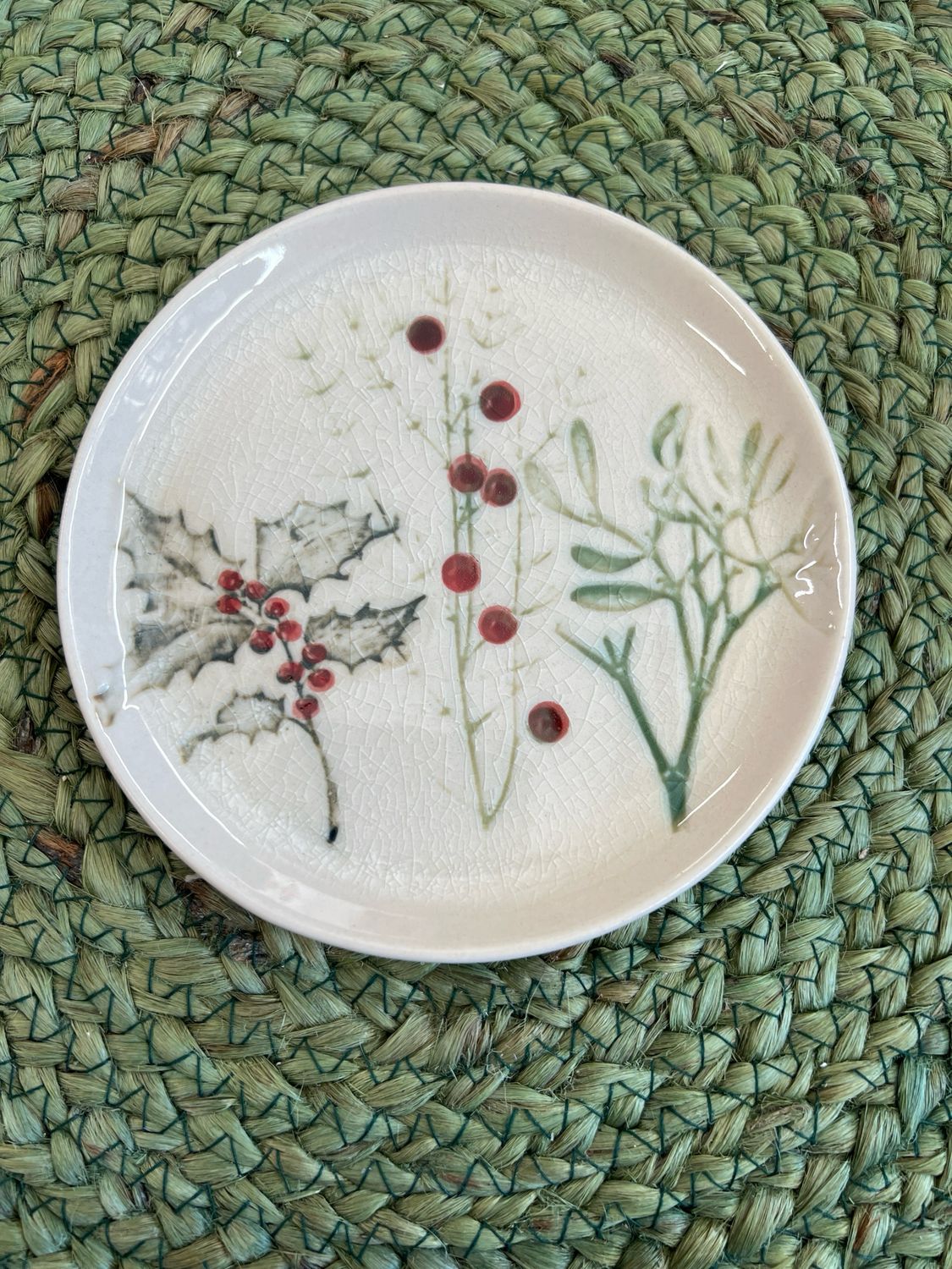 Botanicals Stoneware Plate Botanicals Stoneware Plate