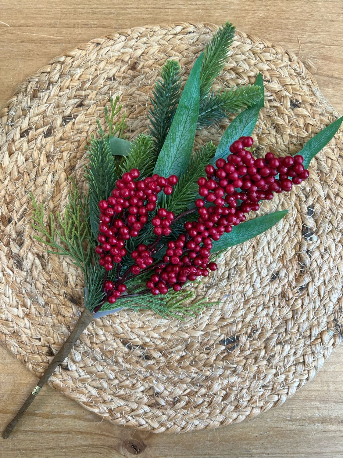 16" Berry Sprig Pick 16" Berry Sprig Pick