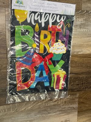 Happy Birthday Garden Flag Happy Birthday Garden Flag