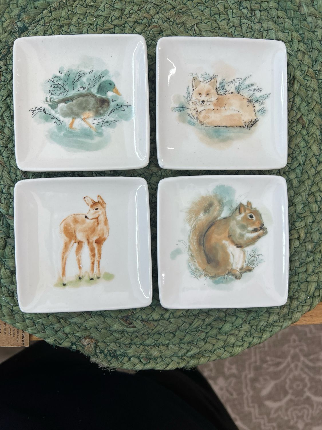 Stoneware Square Dish