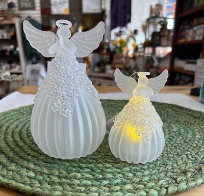 Beaded &amp; Frosted Angels