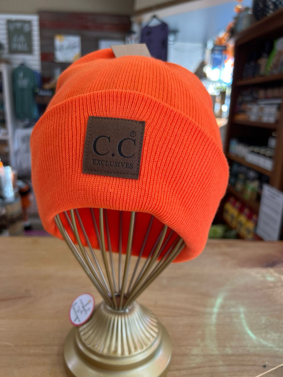 CC Bright Orange Beanie