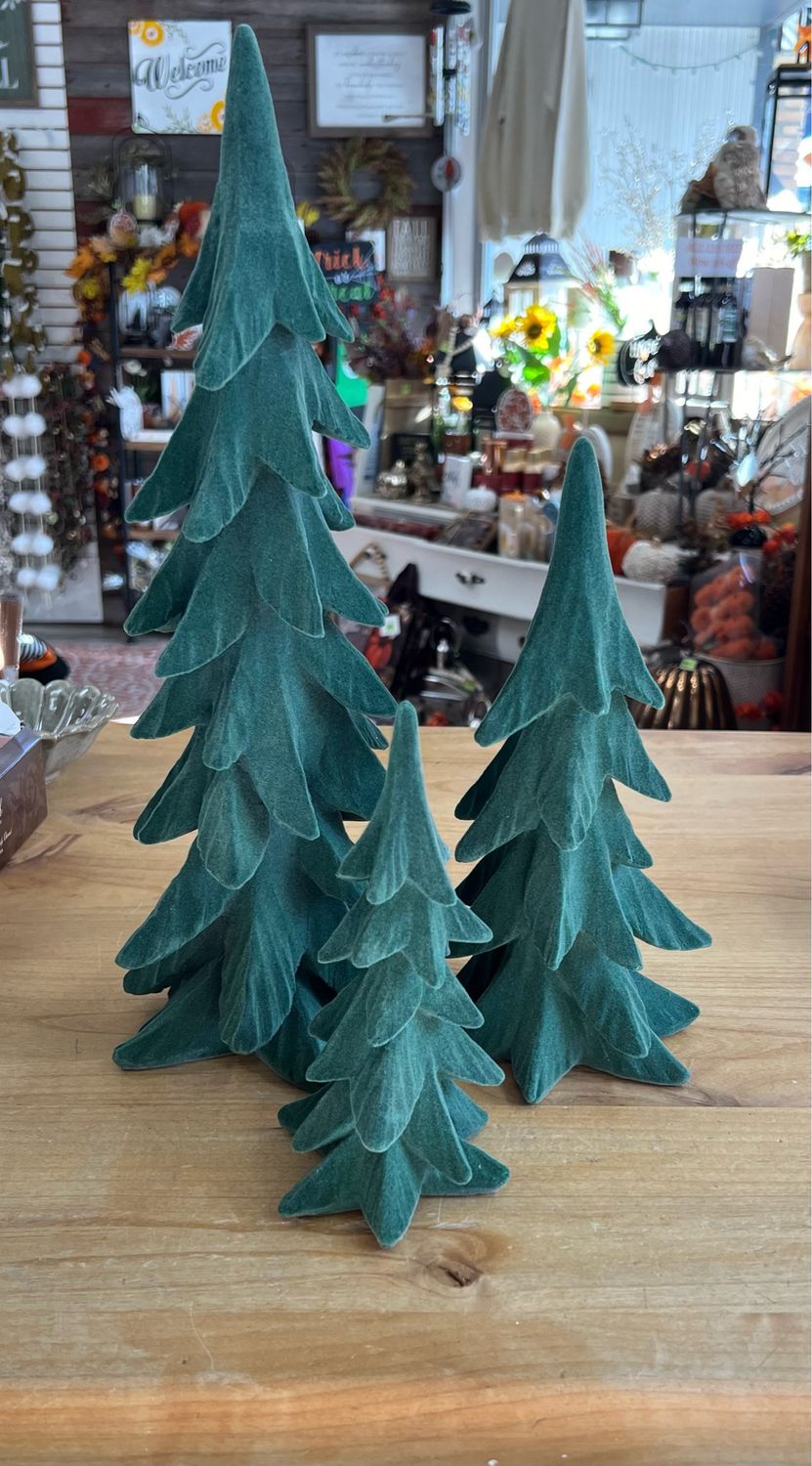 Green Velvet Trees