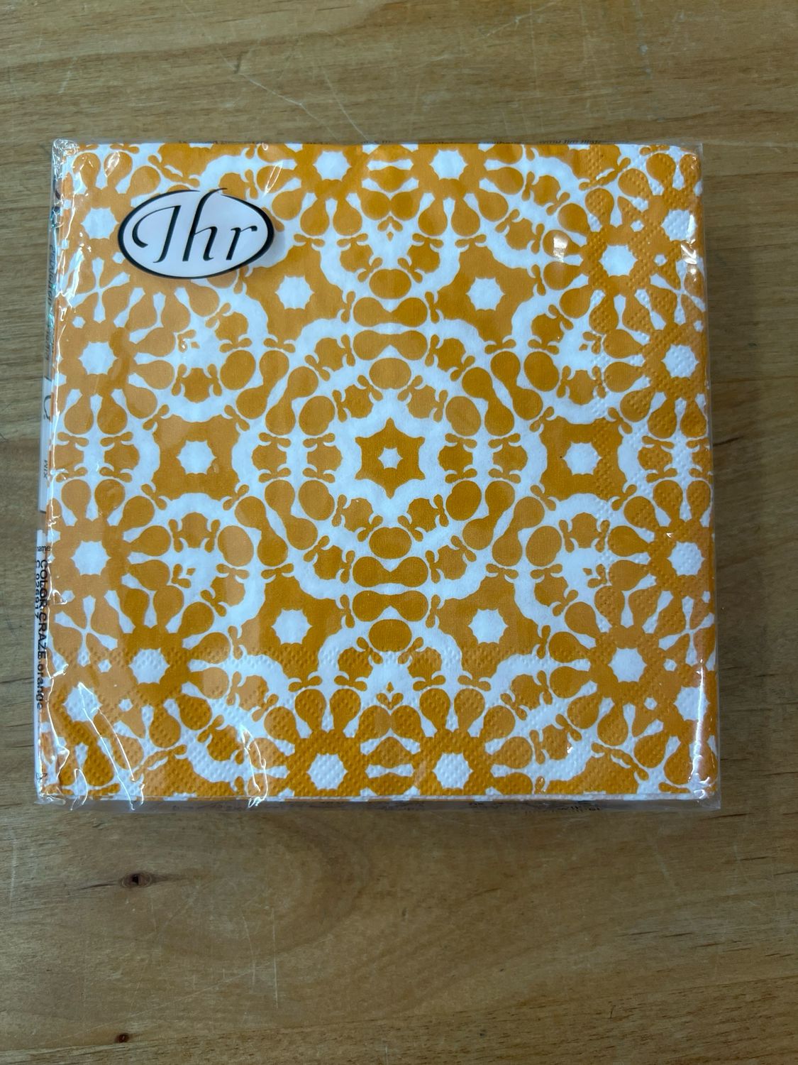 Craze Orange Cocktail Napkins Craze Orange Cocktail Napkins