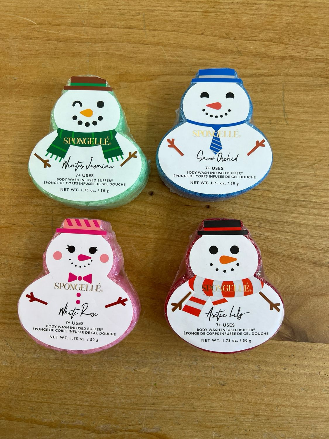 Spongelle Snowman Sponges Spongelle Snowman Sponges
