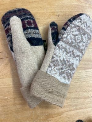 Youth Handmade mittens 