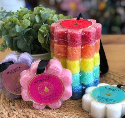 Bath:  Salts, Shower Steamers &amp; Spongelle