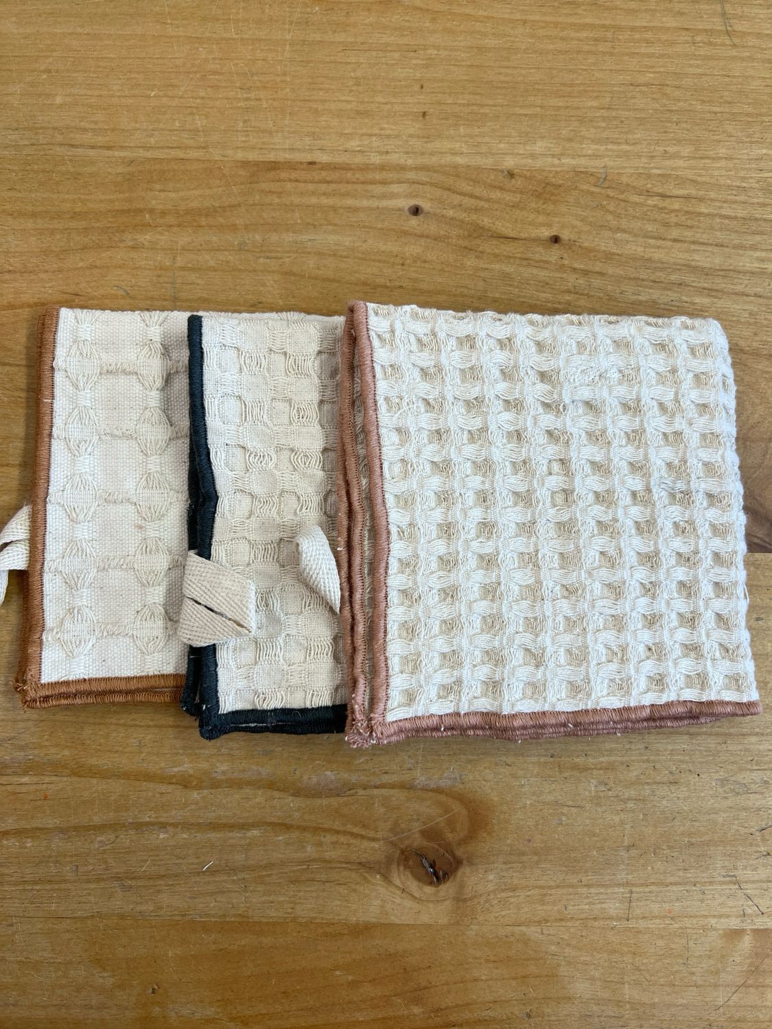 Set of 3 Cotton Dish Cloths