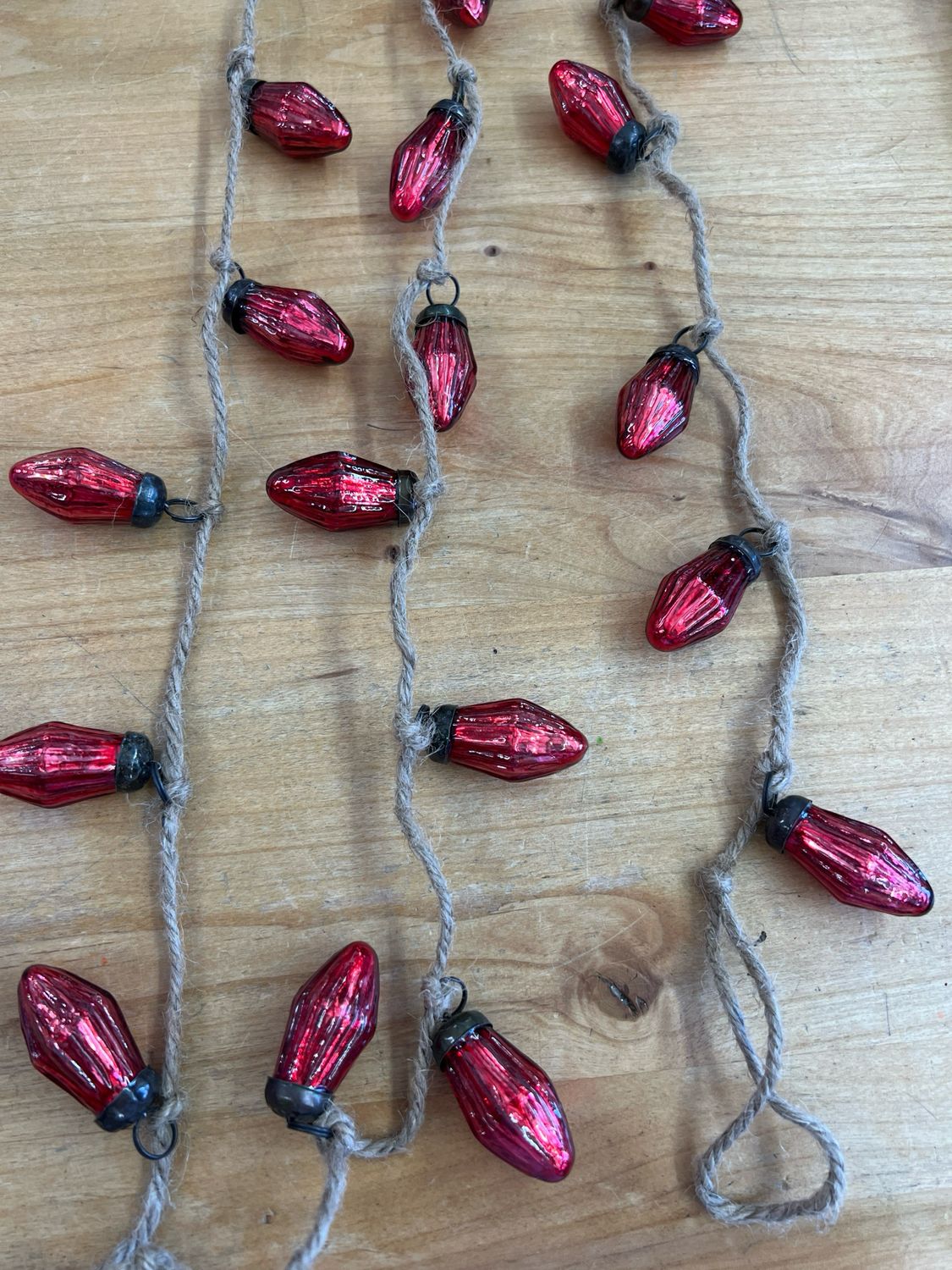 Recycled Glass Lights Garland