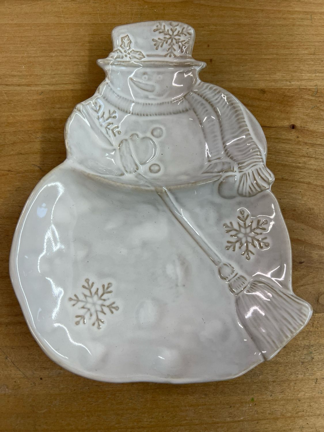 7-3/4" Snowman Plate