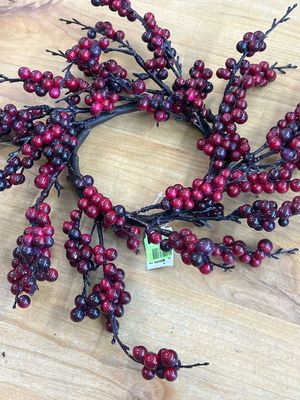 Gorgeous Burgundy Berry Wreath Gorgeous Burgundy Berry Wreath