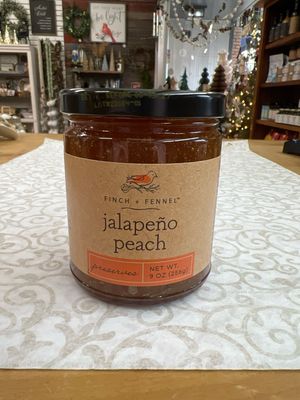 Finch &amp; Fennel Jalapeno Peach Preserves