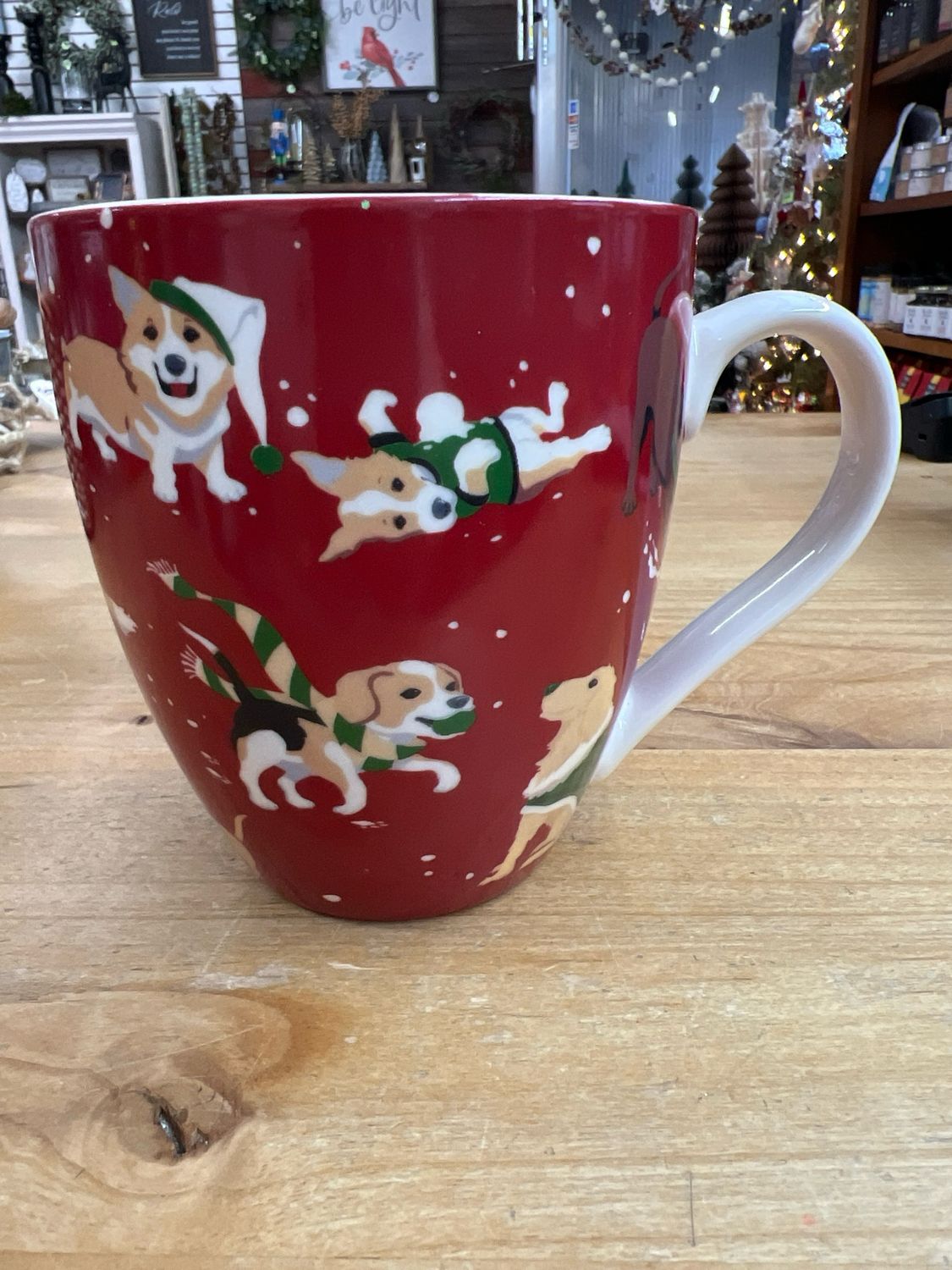 Winter Dogs Mug