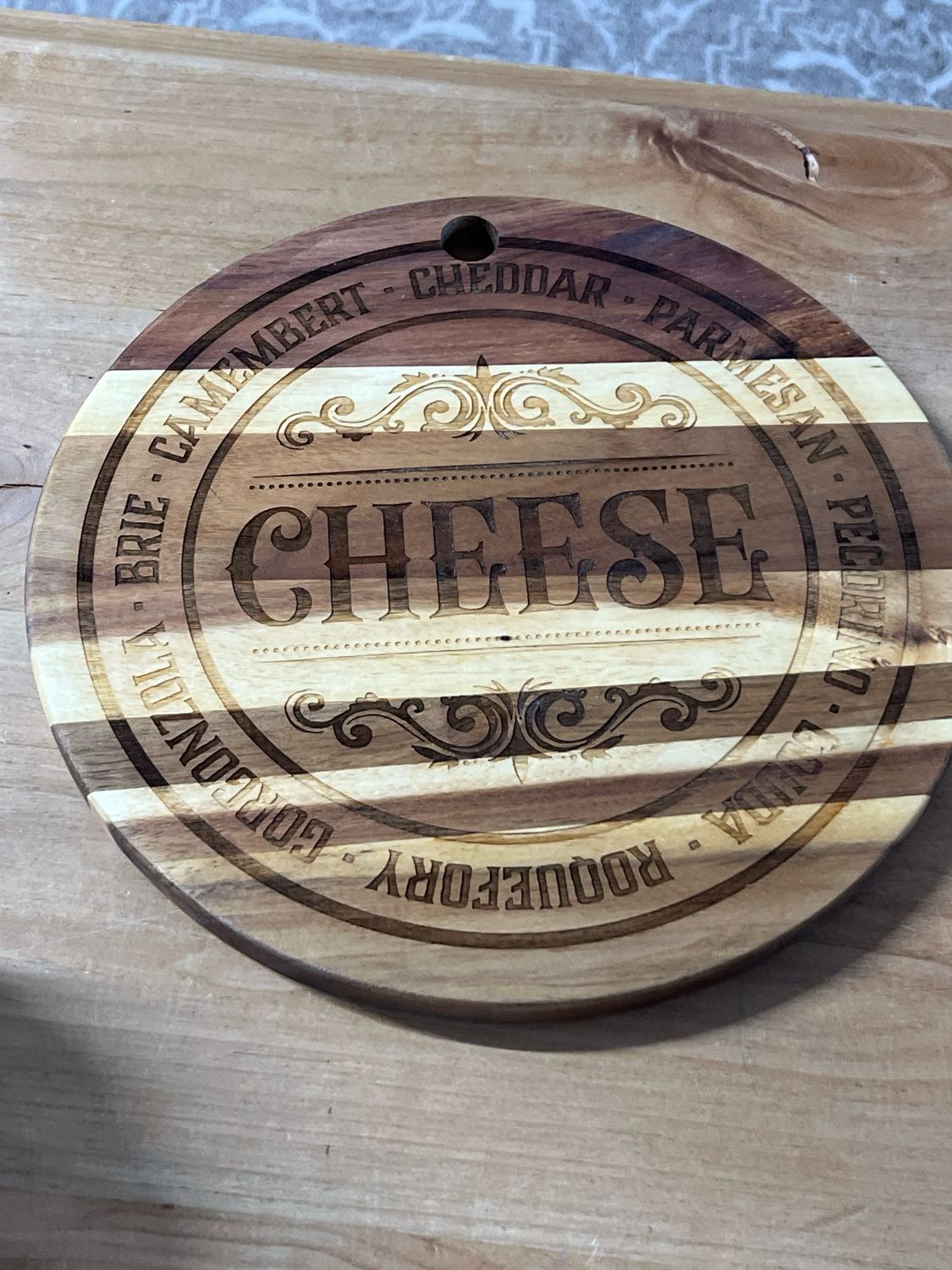 Round Cheese Board
