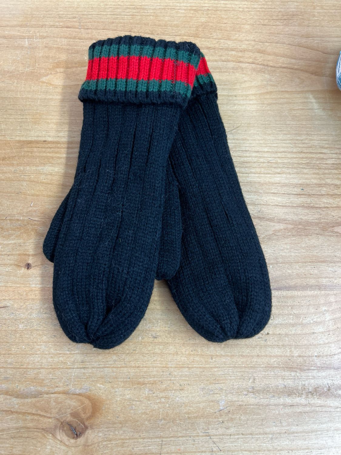 Panache Black Cuffed Mitten