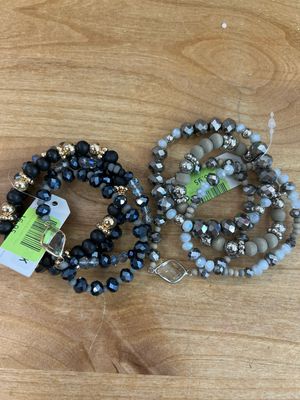 Set/4 Faceted Stretch Bracelets Set/4 Faceted Stretch Bracelets