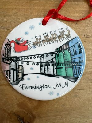 Farmington MN Custom Ornament Farmington MN Custom Ornament