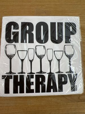 Group Therapy Cocktail Napkins Group Therapy Cocktail Napkins