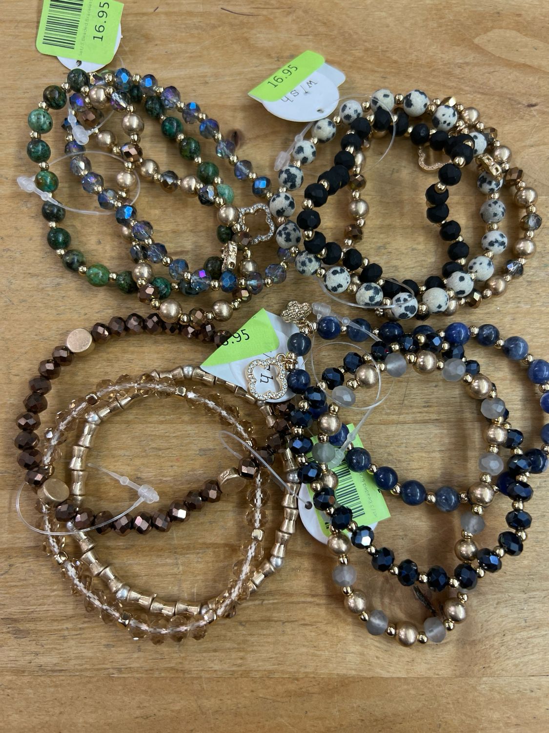 Set/3 Beaded Bracelets