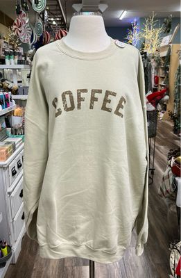 Coffee Crewneck Sweatshirt Coffee Crewneck Sweatshirt