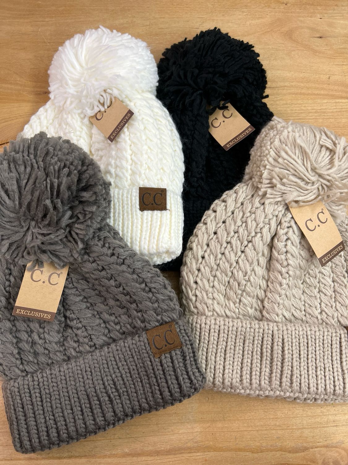 CC Cuffed Pom Hat