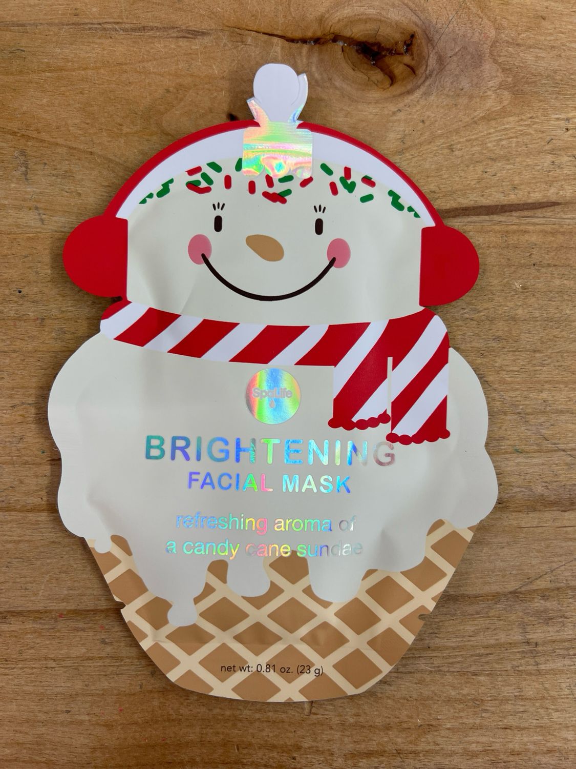 Holiday Candy Cane Brightening Mask