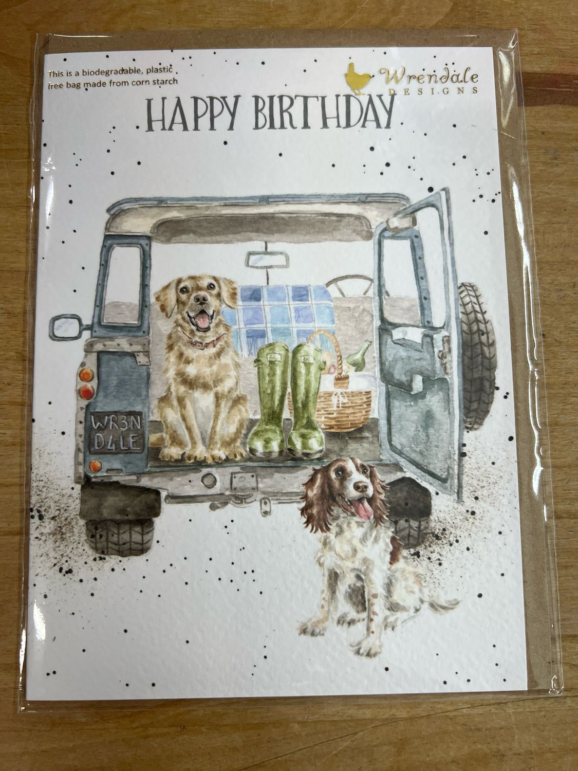Barking Birthday Card