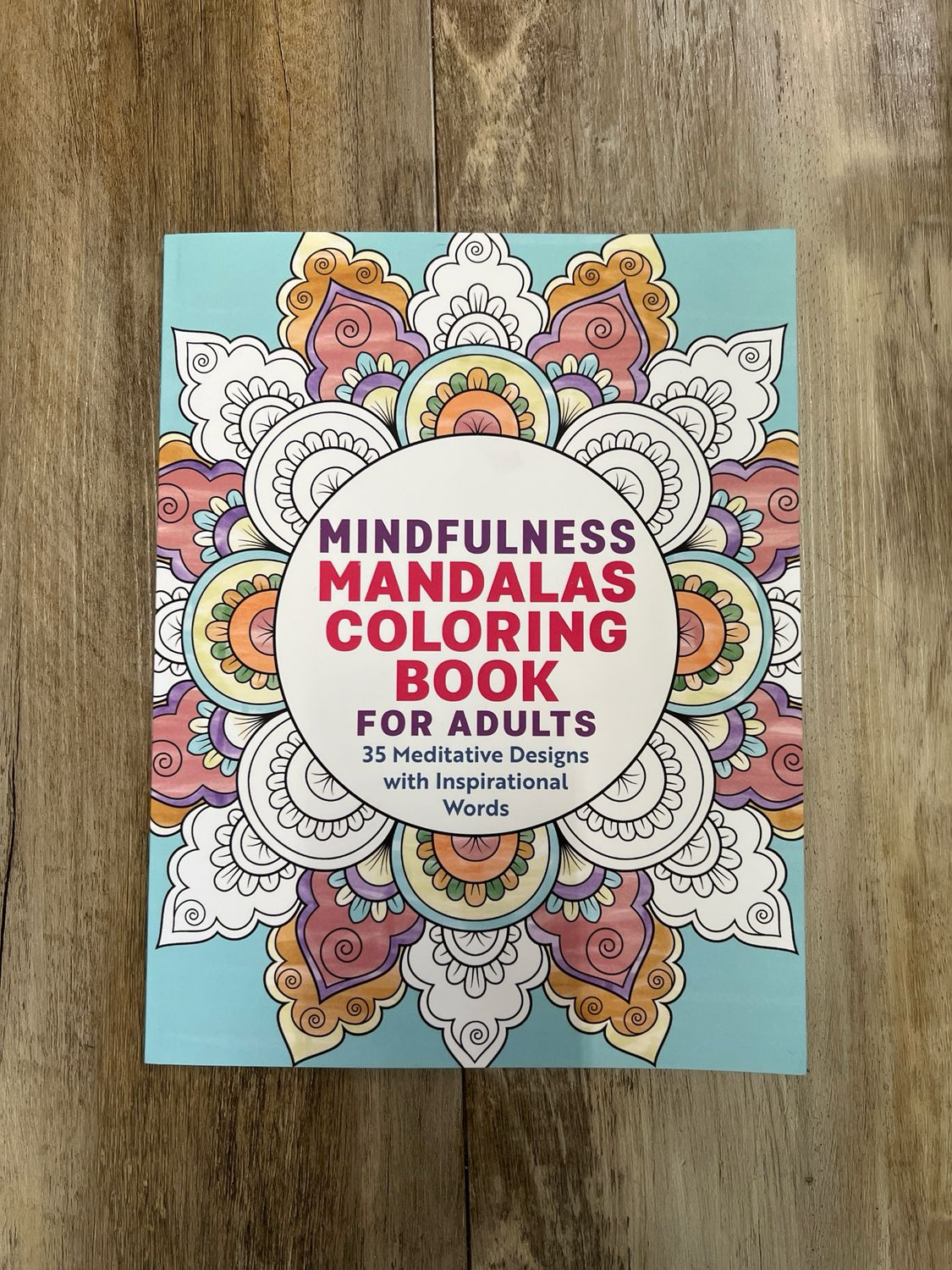 Mindfulness Adult Coloring Book