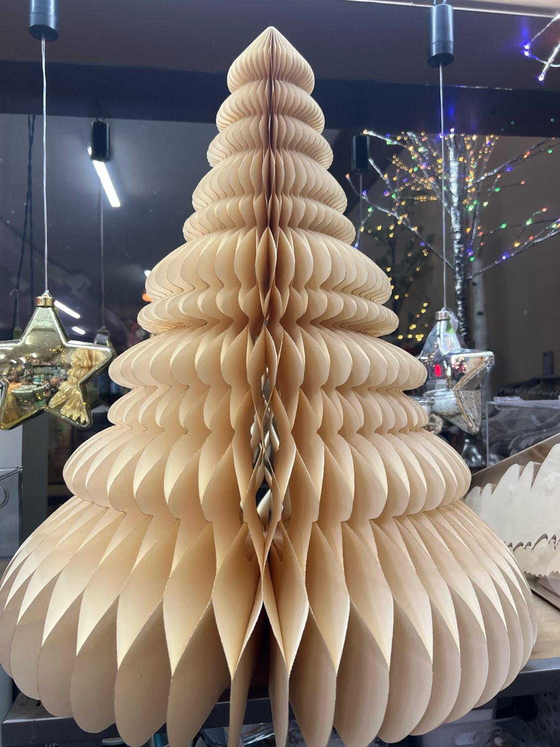 Ivory Paper Honeycomb Trees Ivory Paper Honeycomb Trees