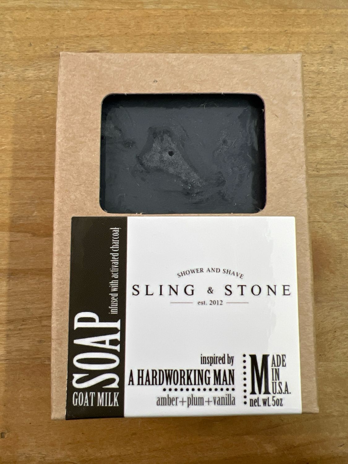 Manly Amber Plum &amp; Vanilla Soap