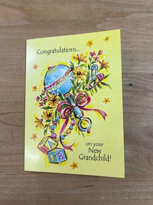 New Grandchild Card New Grandchild Card
