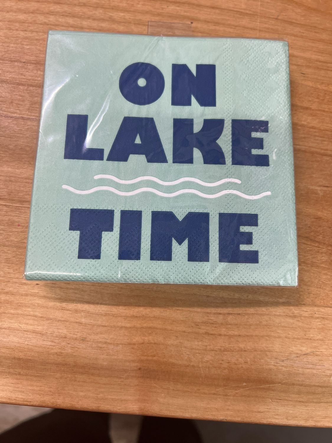 On Lake Time Cocktail Napkins On Lake Time Cocktail Napkins