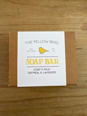 Yellow Bird Oatmeal Lavender Soap