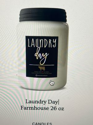 Milkhouse 26oz Apothecary Jar - Laundry Day