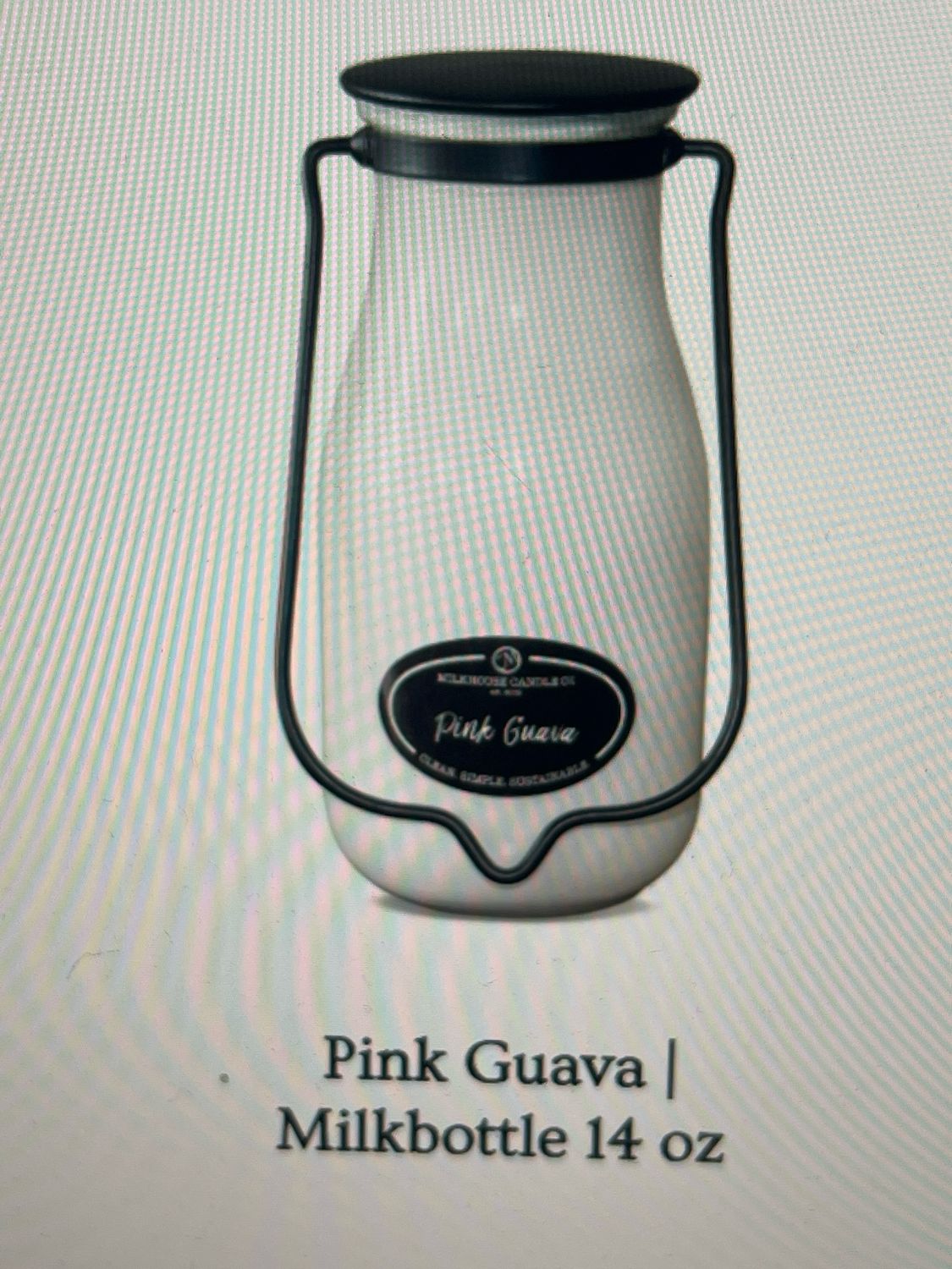 Milkhouse 14oz Creamery Jar - Pink Guava