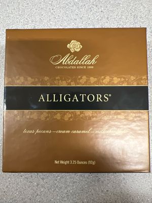 Abdallah 3.25oz Milk Choc Alligators Abdallah 3.25oz Milk Choc Alligators