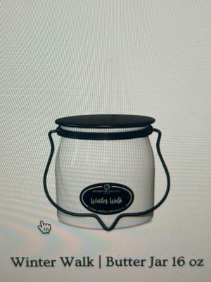 Milkhouse 16oz Creamery Jar - Winter Walk
