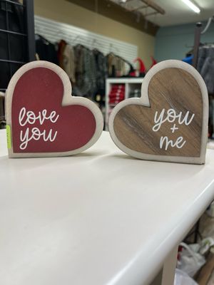Love You/Love Me Reversible Sign