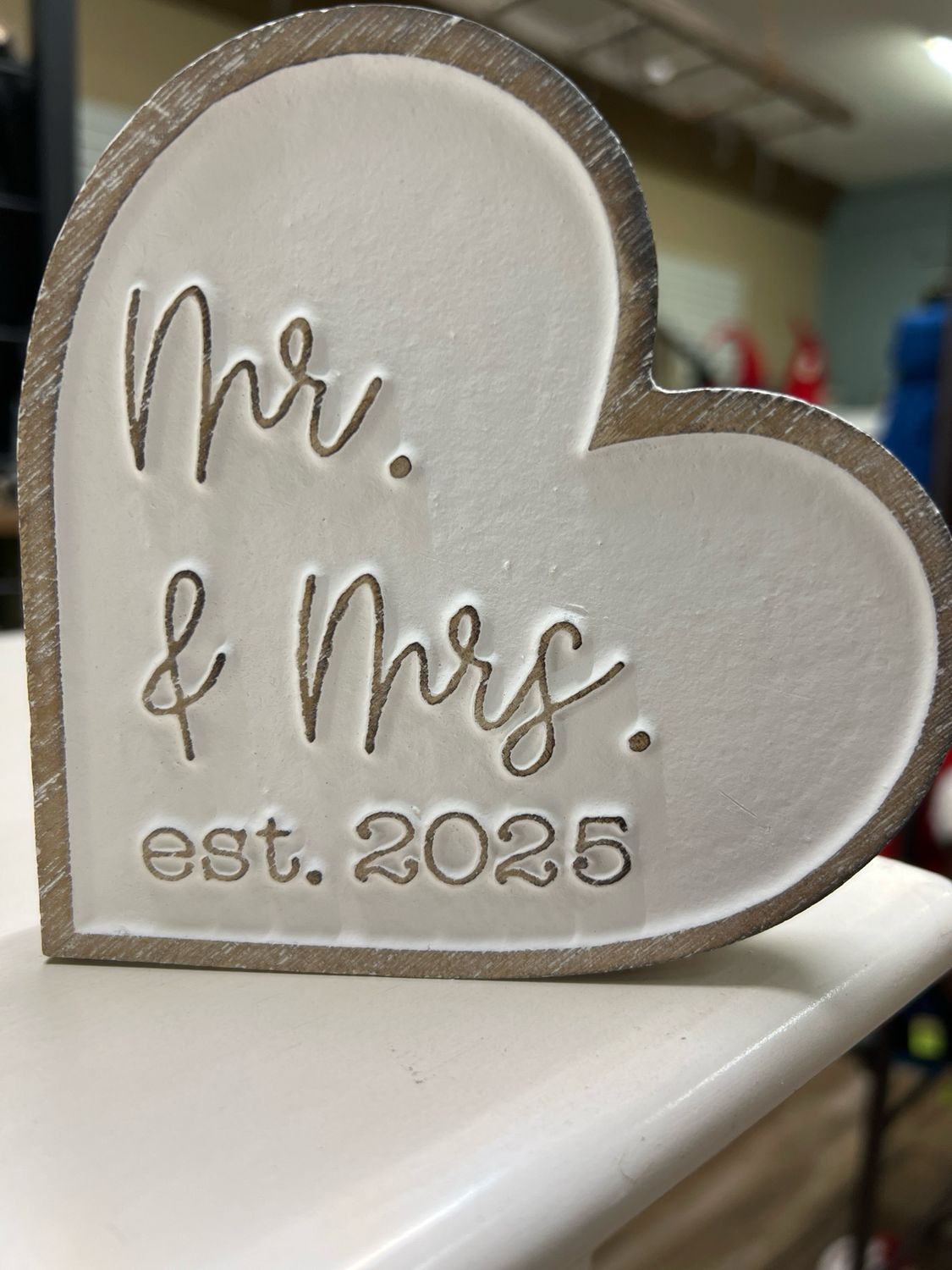 Mrs &amp; Mrs 2025 Heart