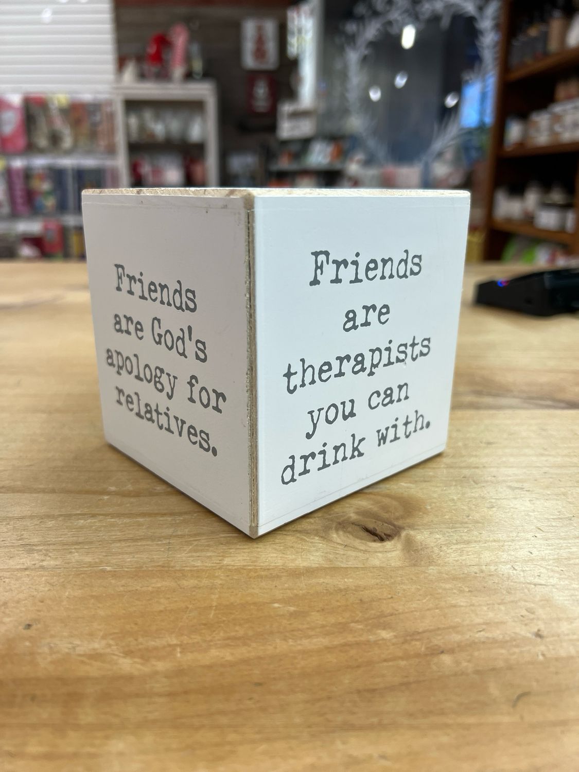 Friends Sayings Cube