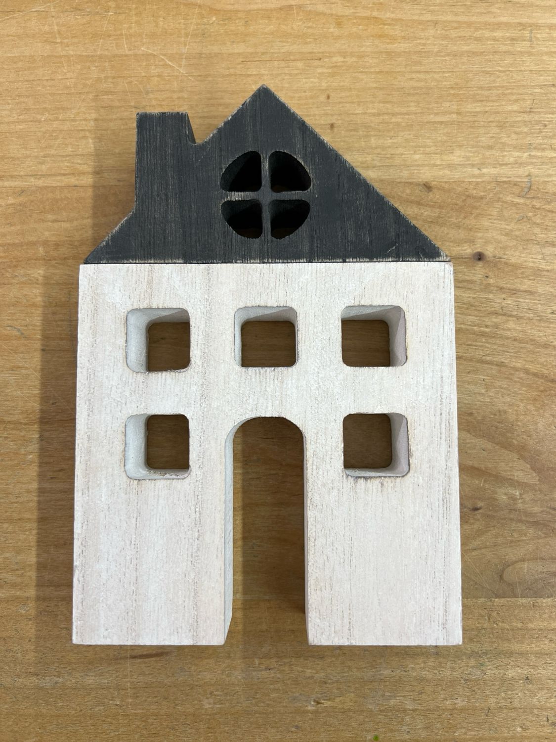 Black &amp; White Block House