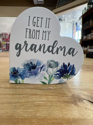 I Get it From My Grandma Heart I Get it From My Grandma Heart
