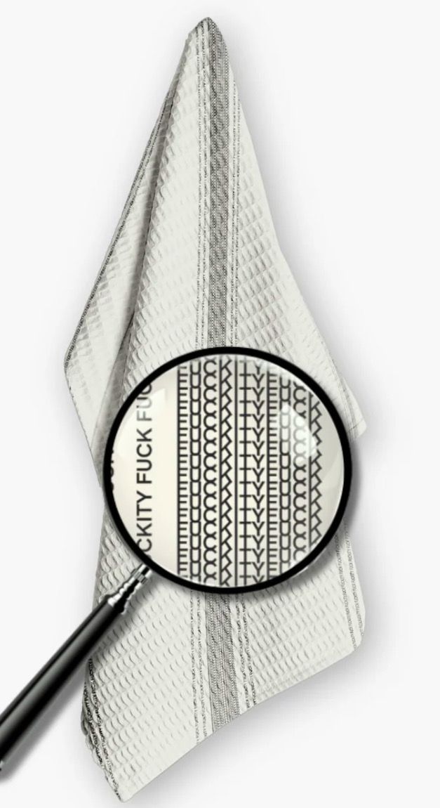 Pardon My French Tea Towel