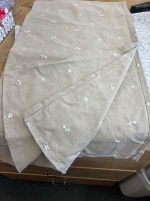 108" x 14" Cotton Embroidered Runner