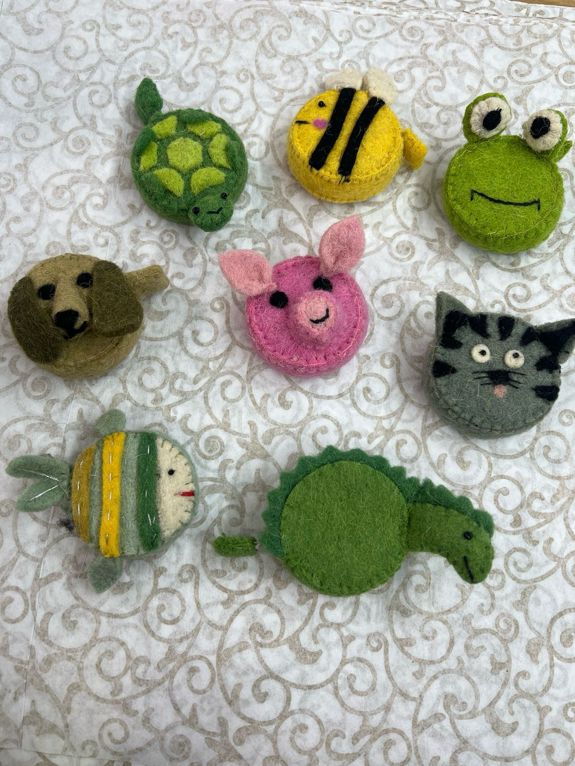 2-1/4&quot; Wool Animal Tape Measure